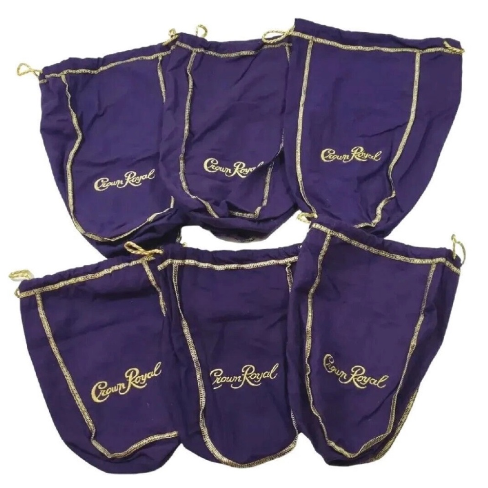 Crown Royal Purple Velvet Bags
